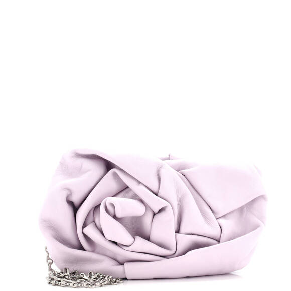 Burberry Rose Chain Clutch Leather #178722B59B - Picture 1 of 7